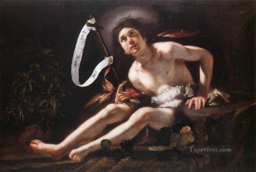 barroco Painting - San Juan Bautista Barroco italiano Bernardo Strozzi